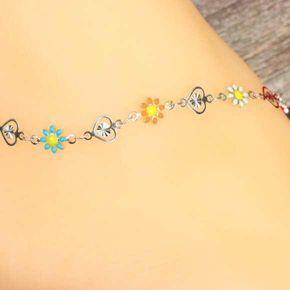"Elegant Handmade Anklet – Delicate Jewelry for Women, MAR091031 - Picture 1 of 10